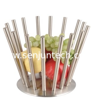 Andrew Metal Fruit Compote SHKT-2324-25,Stainless steel fruit compote,Fruit tray
