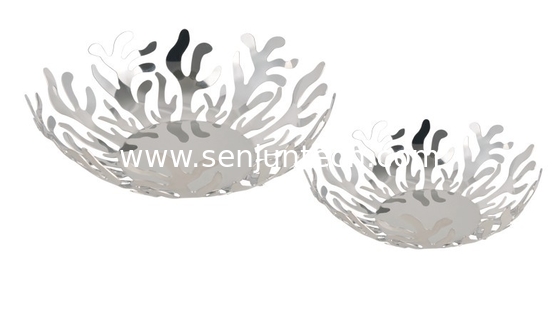 Coral Fruit Compote SHKT-2313-14,Stainless steel fruit compote,Fruit tray