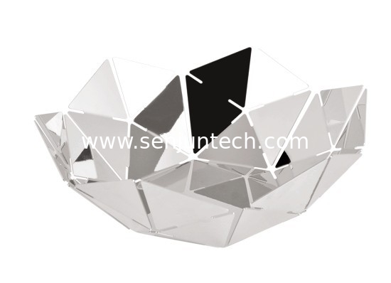 Water Cube Fruit Compote SHKT-2311,Stainless steel fruit compote,Fruit tray