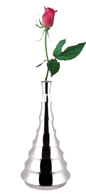 Bamboo Stainless steel flower vase SHKT-4015,metal vase