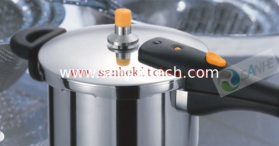 Supply Asia style stainless steel Pressure Cookers manufacturer,lid thickness 1.2mm