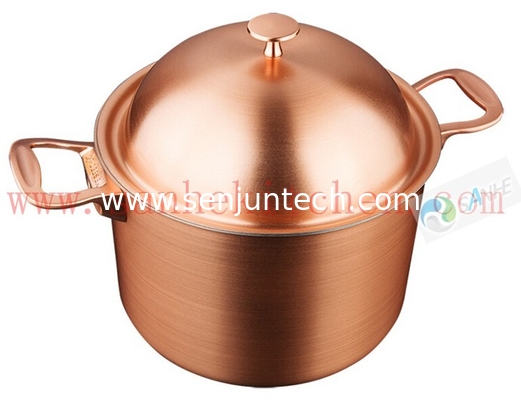 Titanium cookware casserole,thickness 1.5mm and diamter 20cm